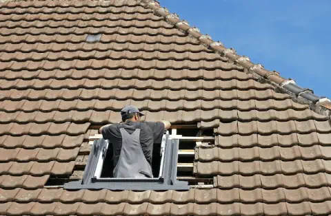 Pose de velux - Longueville